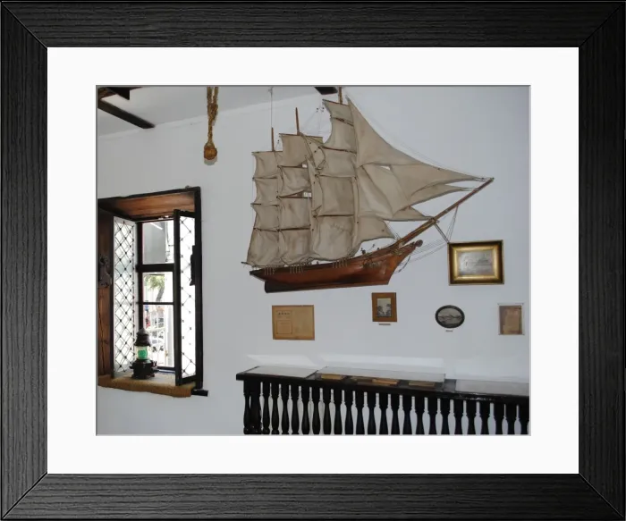 Framed Print : Ukraine. Feodosiya. Alexander Grin House-Museum Framed Print : Ukraine. Feodosiya. Alexander Grin House-Museum