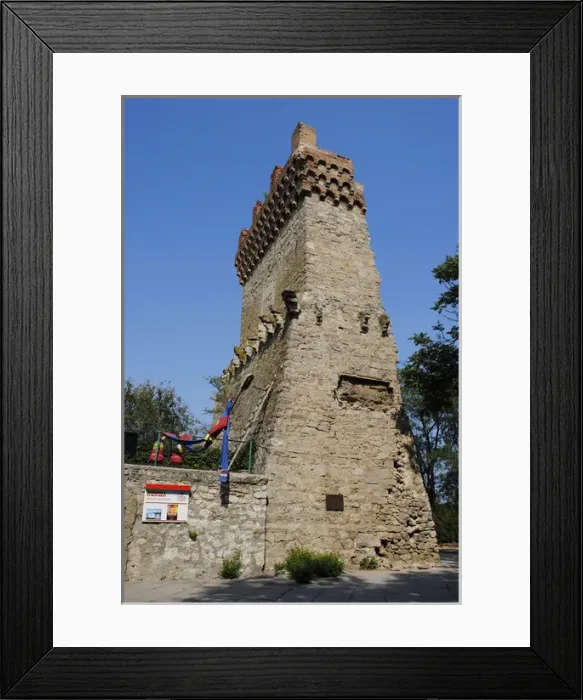 Framed Print : Ukraine. Feodosiya. Genoese Fortress Framed Print : Ukraine. Feodosiya. Genoese Fortress