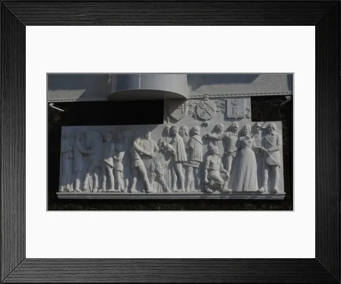 Framed Print : Feodosia. Bas-relief Framed Print : Feodosia. Bas-relief