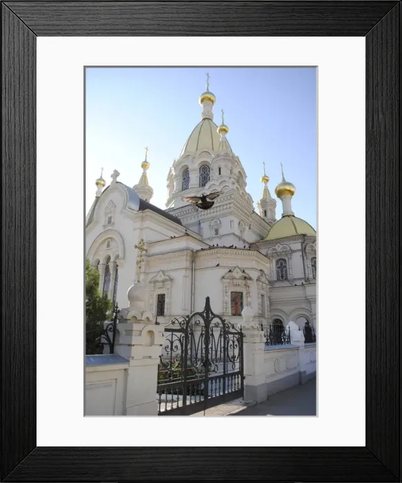 Framed Print : Ukraine. Sevastopol. Pokrovsky Orthodox Cathedral Framed Print : Ukraine. Sevastopol. Pokrovsky Orthodox Cathedral