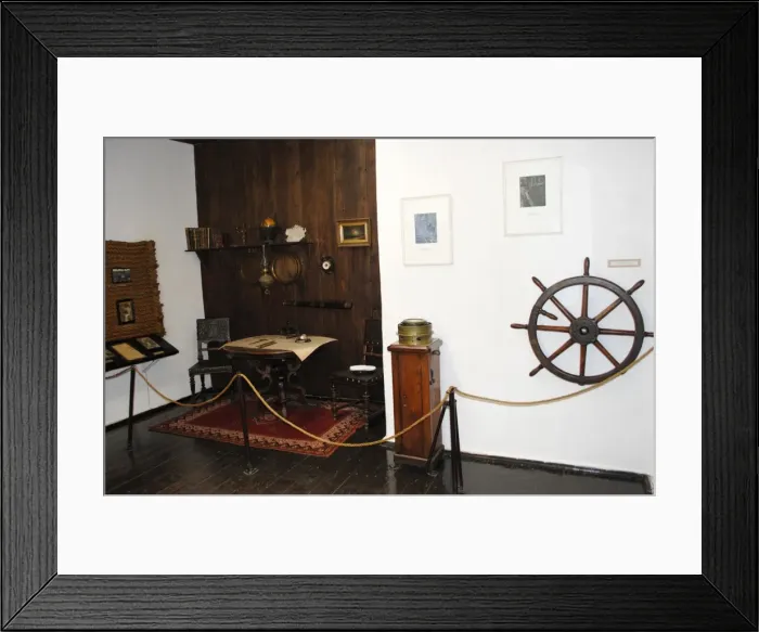 Framed Print : Ukraine. Feodosiya. Alexander Grin House-Museum Framed Print : Ukraine. Feodosiya. Alexander Grin House-Museum