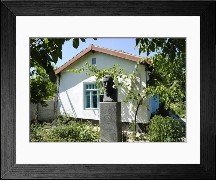 Framed Print : Ukraine. Feodosiya. Alexander Grin House-Museum Framed Print : Ukraine. Feodosiya. Alexander Grin House-Museum