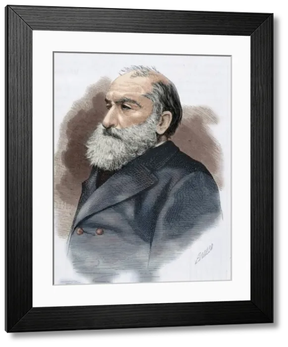 Framed Print : Mariano Cub?=? (1801-1875) Catalan linguist and phrenologist Framed Print : Mariano Cub?=? (1801-1875) Catalan linguist and phrenologist