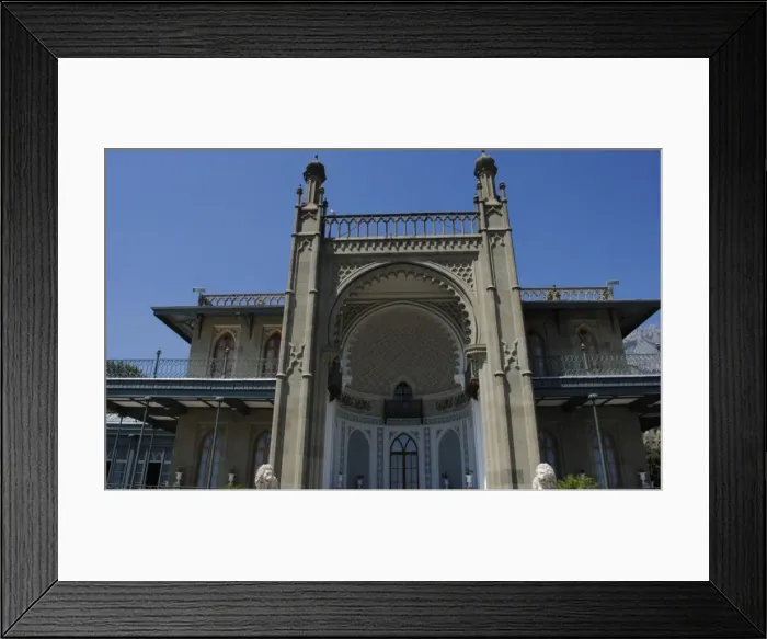 Framed Print : Ukraine. Vorontsov Palace. Shahada Framed Print : Ukraine. Vorontsov Palace. Shahada