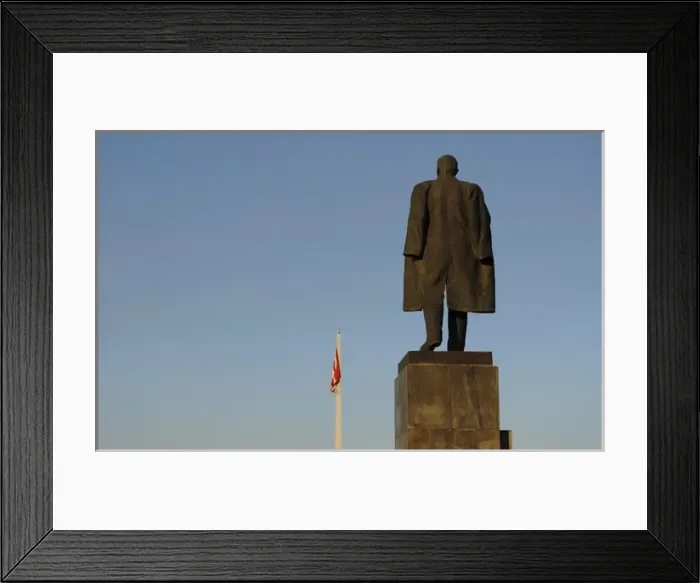 Framed Print : Vladimir Ilyich Lenin (1870-1924). Monument. Kerch Framed Print : Vladimir Ilyich Lenin (1870-1924). Monument. Kerch