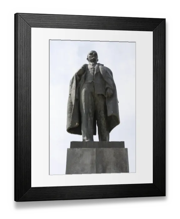 Framed Print : Vladimir Ilyich Lenin (1870-1924). Monument. Kerch Framed Print : Vladimir Ilyich Lenin (1870-1924). Monument. Kerch