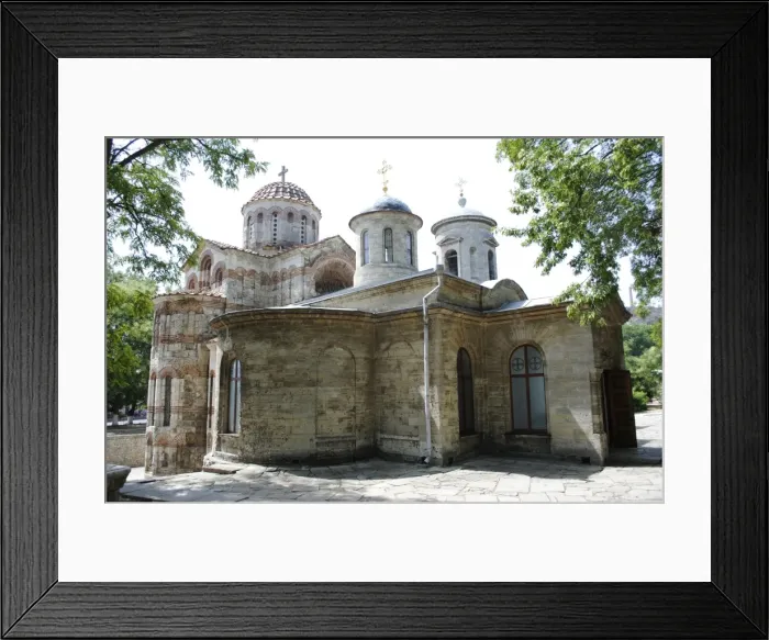 Framed Print : Ukraine. Autonomous Republc of Crimea. Kerch. Byzantine Chur Framed Print : Ukraine. Autonomous Republc of Crimea. Kerch. Byzantine Chur