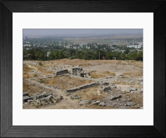 Framed Print : Ukraine. Crimea. Kerch. Panticapaeum archaeological site Framed Print : Ukraine. Crimea. Kerch. Panticapaeum archaeological site