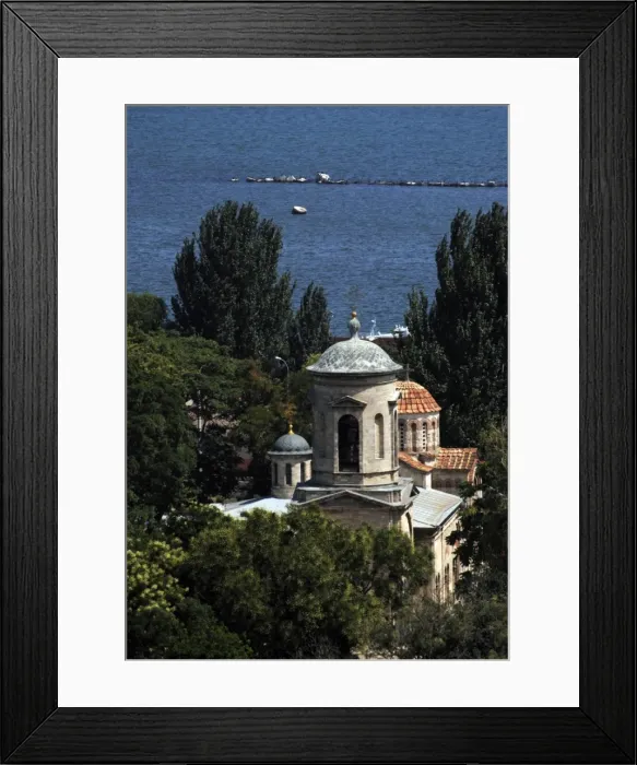 Framed Print : Ukraine. Autonomous Republc of Crimea. Kerch. Byzantine Chur Framed Print : Ukraine. Autonomous Republc of Crimea. Kerch. Byzantine Chur