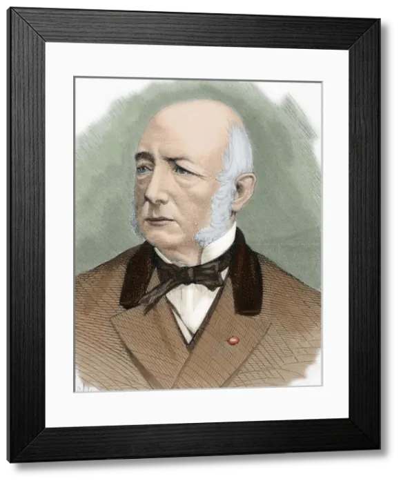 Framed Print : Pidoux (1808 -?). French doctor Framed Print : Pidoux (1808 -?). French doctor