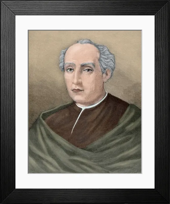 Framed Print : Christopher Columbus (1451-1506). Navigator, colonizer Framed Print : Christopher Columbus (1451-1506). Navigator, colonizer