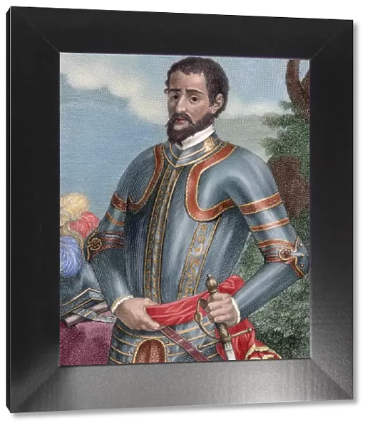 Hernando de Soto (c. 1496  /  1497A?i?1542). Spanish explorer an
