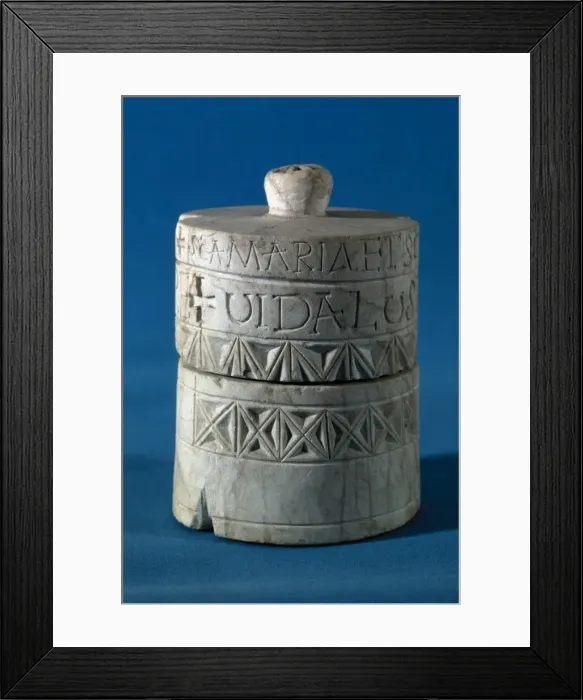 Framed Print : Reliquary. 10th century. Spain Framed Print : Reliquary. 10th century. Spain