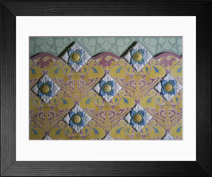 Framed Print : Spain. Barcelona. Lleo Morera House. Private residence. Buil Framed Print : Spain. Barcelona. Lleo Morera House. Private residence. Buil