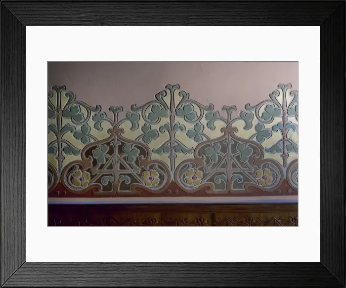 Framed Print : Spain. Barcelona. Lleo Morera House. Private residence. Buil Framed Print : Spain. Barcelona. Lleo Morera House. Private residence. Buil