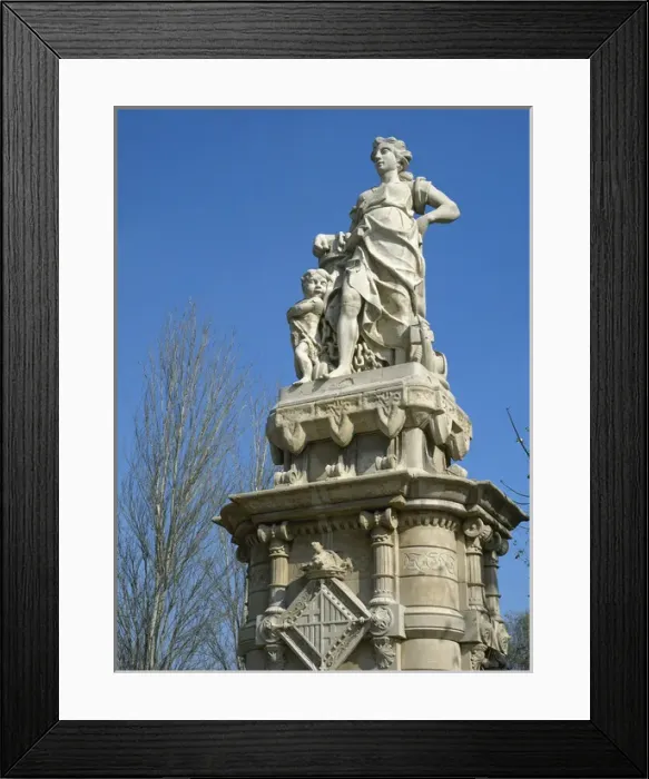 Framed Print : Spain. Barcelona. Entrace statue of Ciutadella Park Framed Print : Spain. Barcelona. Entrace statue of Ciutadella Park