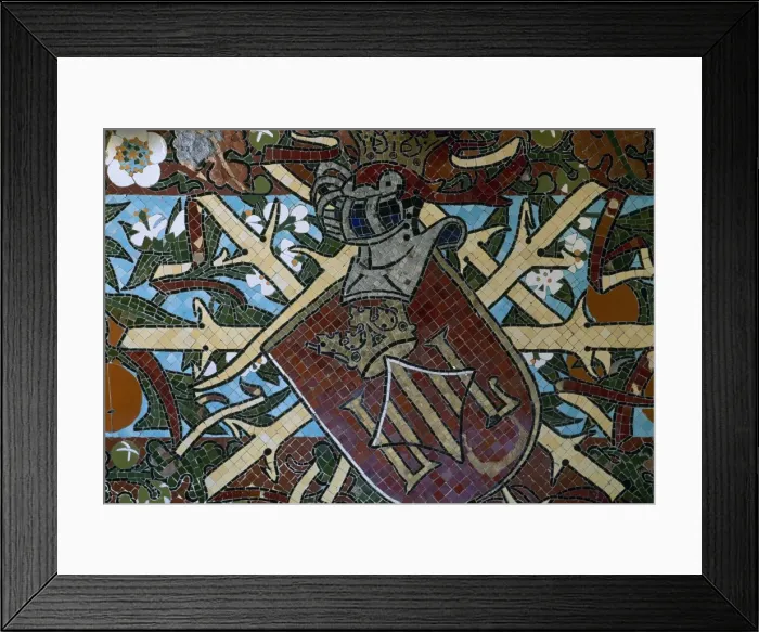 Framed Print : Spain. Barcelona. Fonda Espa?a. Renovated by Luis Domench i Framed Print : Spain. Barcelona. Fonda Espa?a. Renovated by Luis Domench i