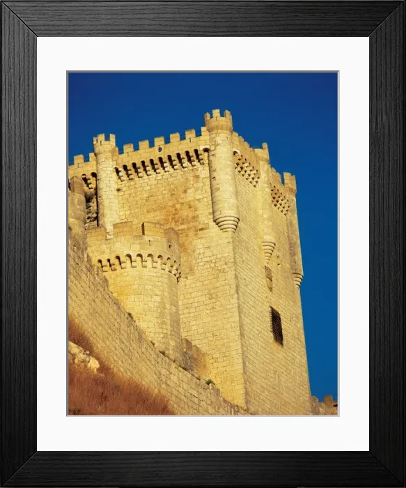 Framed Print : Spain. Penafiel. Castle Framed Print : Spain. Penafiel. Castle