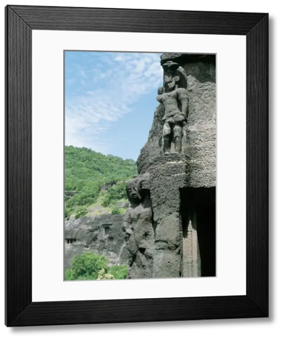 Framed Print : India. Maharashtra. Ajanta Caves Framed Print : India. Maharashtra. Ajanta Caves