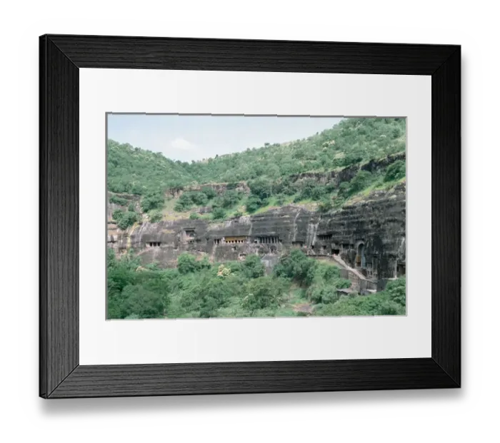 Framed Print : India. Maharashtra. Ajanta Caves Framed Print : India. Maharashtra. Ajanta Caves