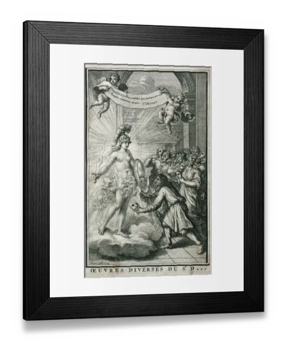 Framed Print : Various Works of Boileau by Nicolas Boileau-Despreaux. Paris Framed Print : Various Works of Boileau by Nicolas Boileau-Despreaux. Paris