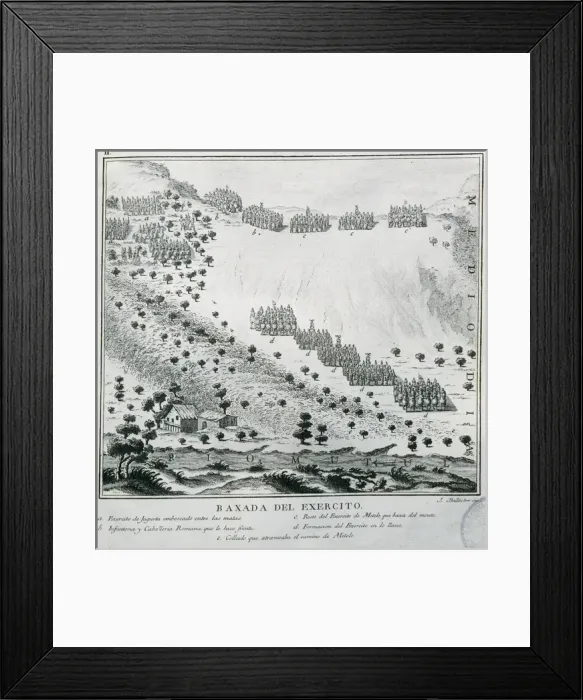 Framed Print : Sallust (86-35 BC). Jugurthine War. Engraving Framed Print : Sallust (86-35 BC). Jugurthine War. Engraving