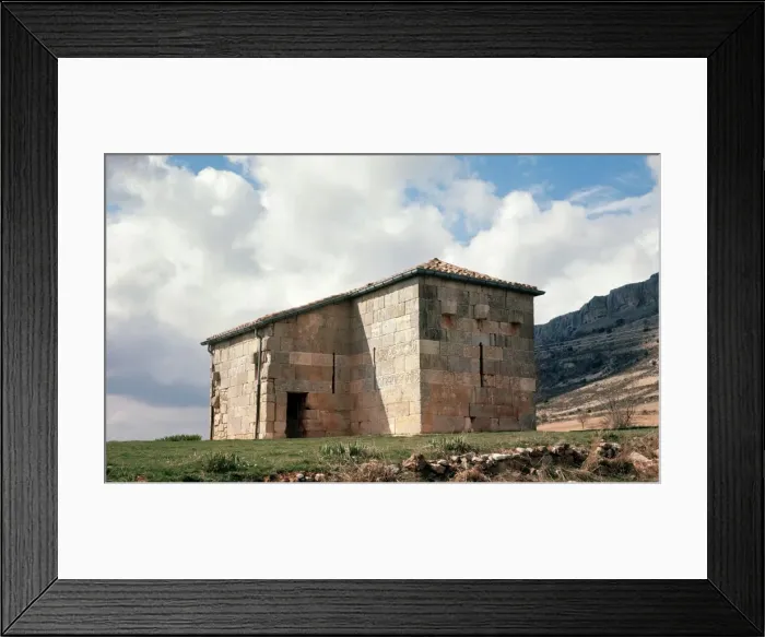 Framed Print : Visigoth Saint Mary of Laras Church. 7th century Framed Print : Visigoth Saint Mary of Laras Church. 7th century