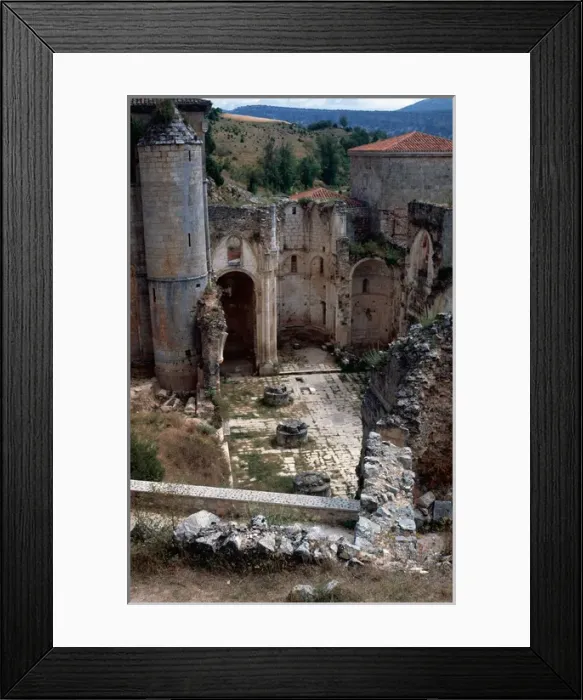Framed Print : Monastery of San Pedro de Arlanza. Ruins. Spain Framed Print : Monastery of San Pedro de Arlanza. Ruins. Spain