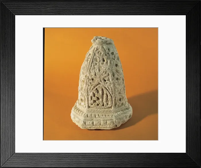 Framed Print : Gothic Art. Corbel. 14th Century. Museo Comarcal de Osona. B Framed Print : Gothic Art. Corbel. 14th Century. Museo Comarcal de Osona. B