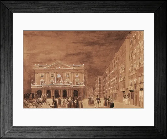 Framed Print : Spain. Catalonia. Barcelona. The House of La Llotja, 1883 Framed Print : Spain. Catalonia. Barcelona. The House of La Llotja, 1883