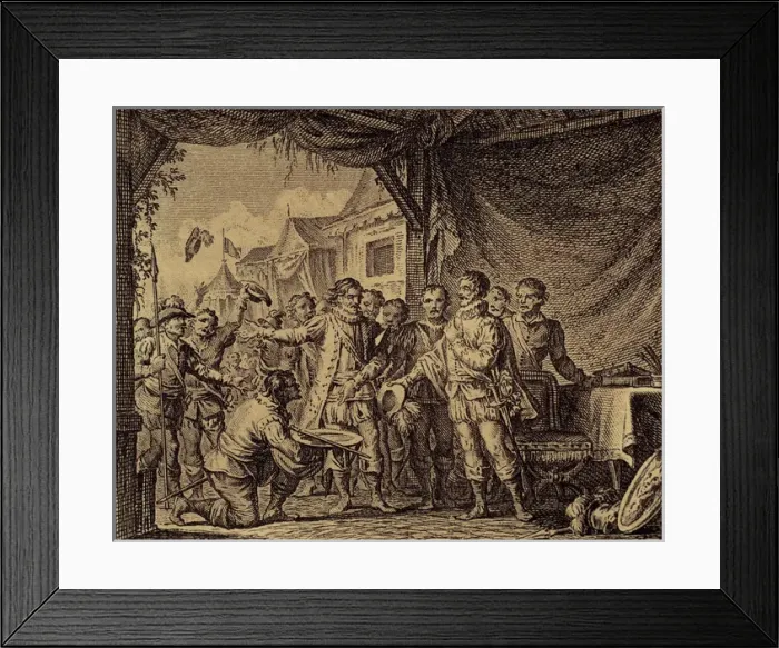 Framed Print : Cortes appointed General as the Villa Rica of the Vera Cruz Framed Print : Cortes appointed General as the Villa Rica of the Vera Cruz