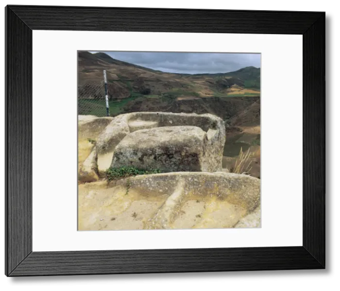 Framed Print : Ecuador. Ingapirca. Ruins Framed Print : Ecuador. Ingapirca. Ruins