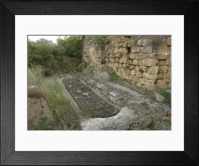 Framed Print : Greece. Sparta. Roman Theater. 30-20 BC. Ruins Framed Print : Greece. Sparta. Roman Theater. 30-20 BC. Ruins
