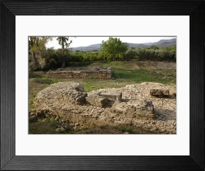 Framed Print : Greekk. Sparta. Acropolis. Ruins of Artemision. Detail Framed Print : Greekk. Sparta. Acropolis. Ruins of Artemision. Detail