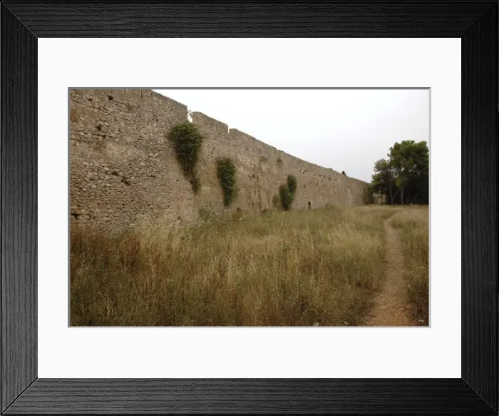 Framed Print : Greece. Peloponesse. Pylos. Fortress of Niokastro. Ottoman c Framed Print : Greece. Peloponesse. Pylos. Fortress of Niokastro. Ottoman c