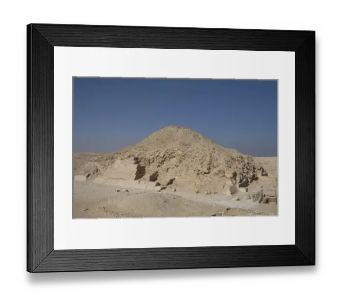 Framed Print : Egypt. Saqqara. The Pyramid of Unas Framed Print : Egypt. Saqqara. The Pyramid of Unas