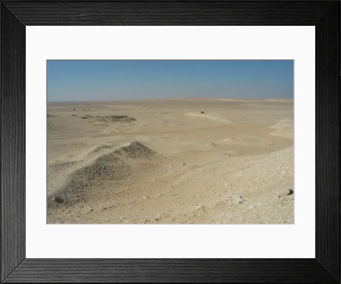 Framed Print : Egypt. Landscape around Saqqara Framed Print : Egypt. Landscape around Saqqara