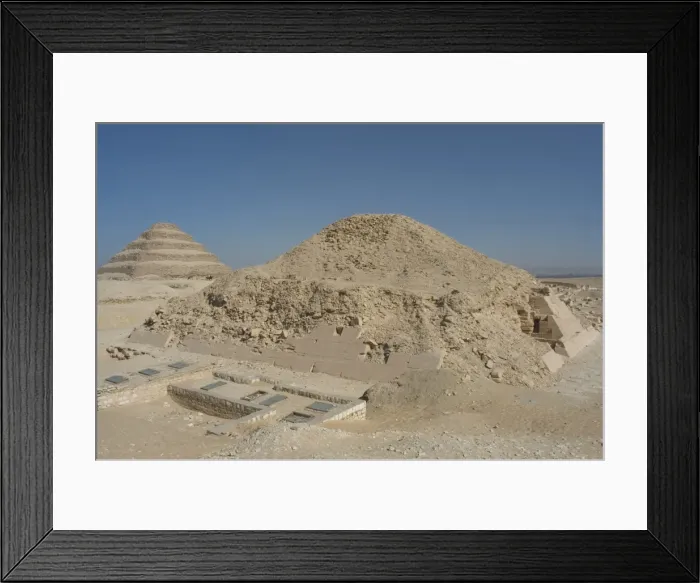 Framed Print : Egypt. Saqqara. The Pyramid of Unas Framed Print : Egypt. Saqqara. The Pyramid of Unas