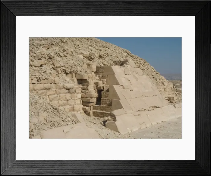 Framed Print : Egypt. Saqqara. The Pyramid of Unas Framed Print : Egypt. Saqqara. The Pyramid of Unas