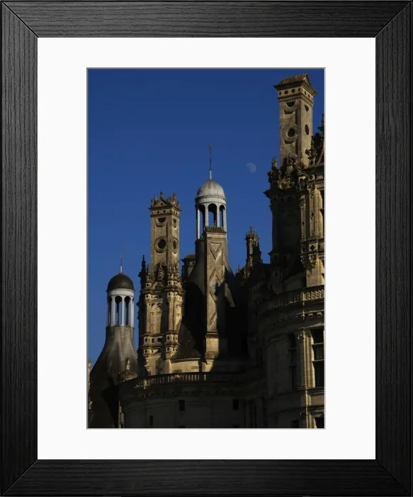 Framed Print : Renaissance Art. France. 16th century. Castle of Chambord. D Framed Print : Renaissance Art. France. 16th century. Castle of Chambord. D