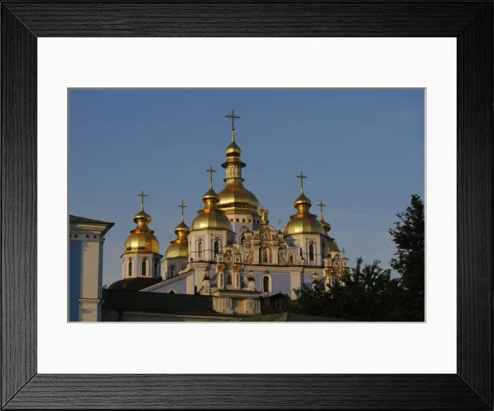 Framed Print : Ukraine. Kiev. St. Michaels Golden Domed Monastery Framed Print : Ukraine. Kiev. St. Michaels Golden Domed Monastery