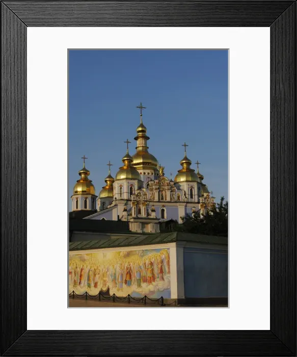 Framed Print : Ukraine. Kiev. St. Michaels Golden Domed Monastery Framed Print : Ukraine. Kiev. St. Michaels Golden Domed Monastery