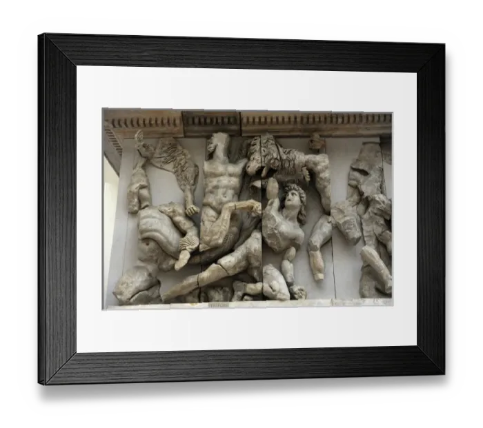 Framed Print : Pergamon Altar. Detail