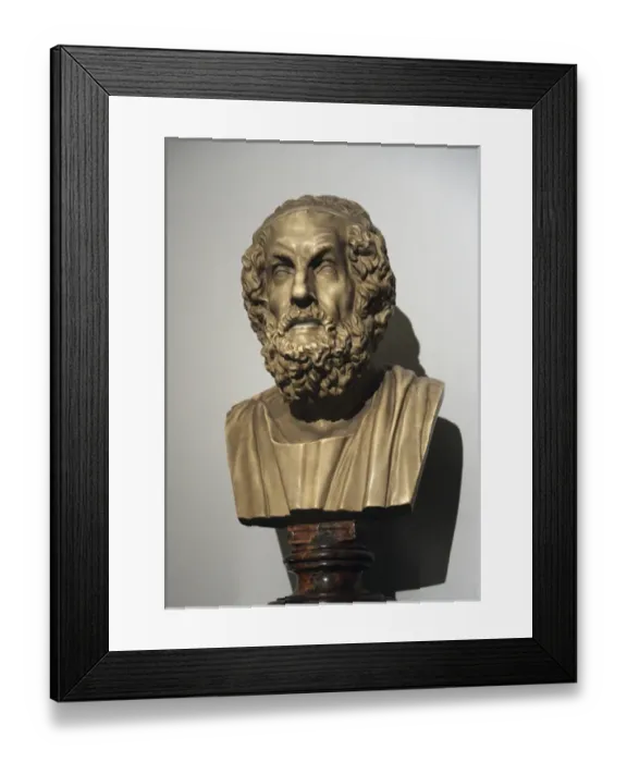 Framed Print : Homer. Bust Framed Print : Homer. Bust