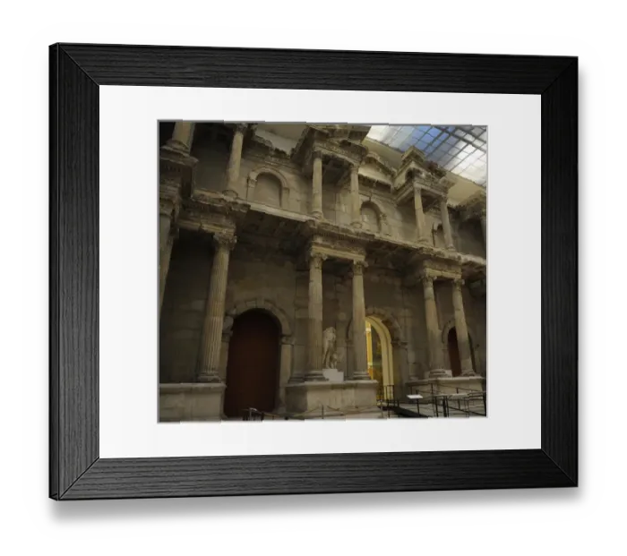 Framed Print : Market Gate of Miletus Framed Print : Market Gate of Miletus