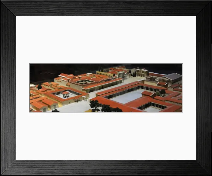 Framed Print : Model of Miletus Framed Print : Model of Miletus