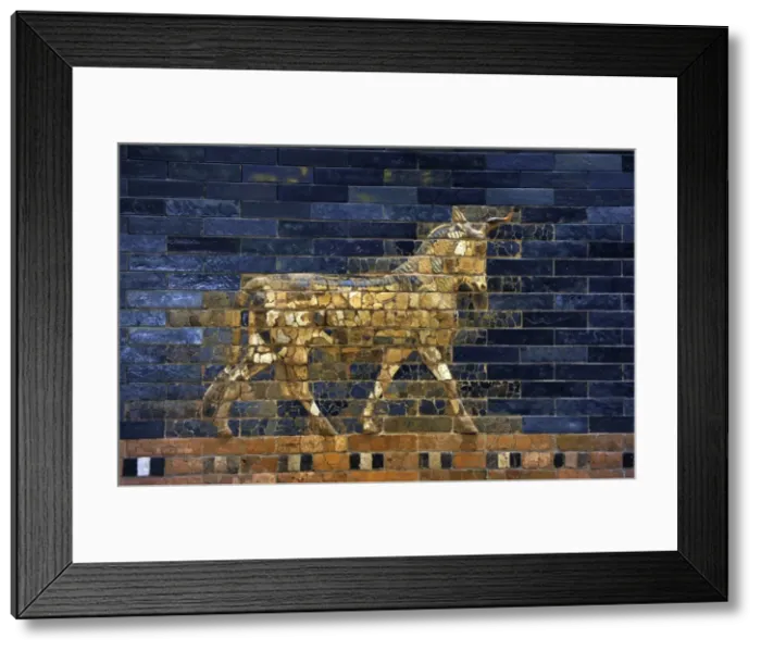 Framed Print : Ishtar Gate. 4th century BC. Babylon Framed Print : Ishtar Gate. 4th century BC. Babylon