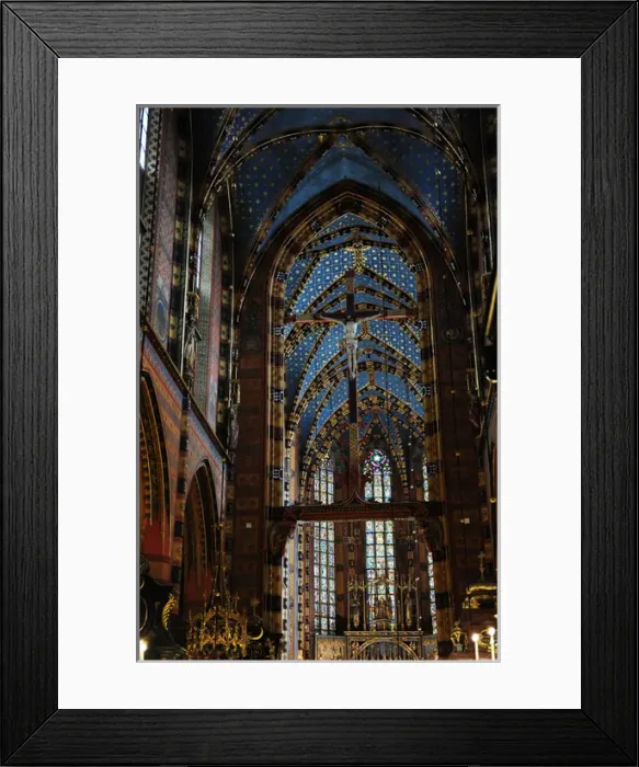 Framed Print : Gothic Art. Poland. Wawel Cathedral. Krakow Framed Print : Gothic Art. Poland. Wawel Cathedral. Krakow