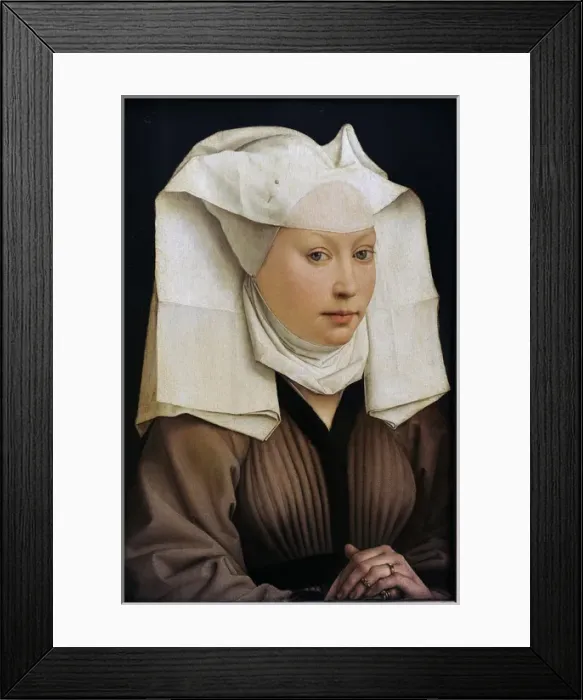 Framed Print : Rogier van der Weyden or Roger de la Pasture (1399 or 1400-1 Framed Print : Rogier van der Weyden or Roger de la Pasture (1399 or 1400-1