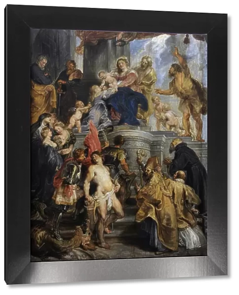 Peter Paul Rubens (1577-1640). Flemish painter. Virgin and C